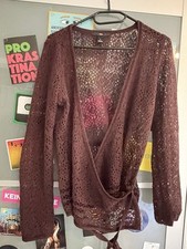 Cardigan h&m lila L Perlen