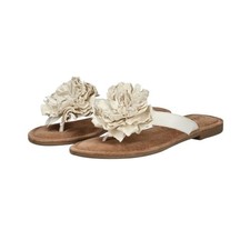 Lazamani flower applique thong - lazamani,