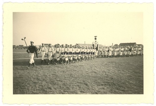 Orig foto parade kriegsmarine - orig.,