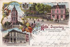 Litho AK - Essen / Restaurant