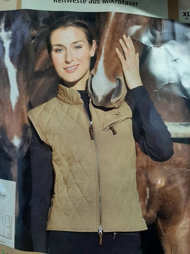 Damen reitweste aus microfaser - reitweste,