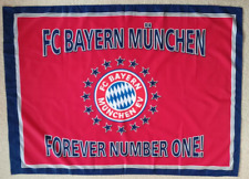FC Bayern München Fahne Flagge Forever Number One! Sammler Fanartikel 100x135 cm