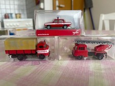 DDR Modellautos 1:87 Espewe Haufe Herr Bekina Herpa Busch LO Feuerwehr Wartburg