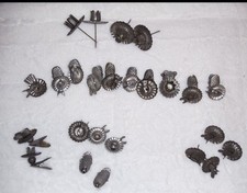 Klemm-Kerzenhalter, 25 Stk., Metall, für Weihnachtsbaum Christbaumschmuck 