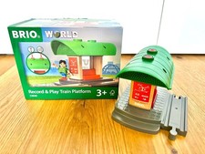 BRIO World 33840 Bahnhof mit Aufnahmefunktion (OVP)