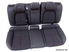 Peugeot 407 2.0 Rücksitz Rücksitzbank Sitzbank Sitz hinten Teilleder