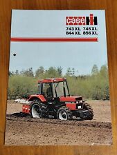 Case IH 743XL 745XL 844XL 856XL traktor prospekt tractor brochure  H