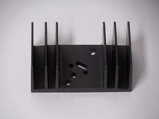 Heat Sink Aluminium Black