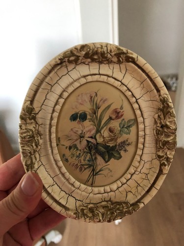 Antik vintage stil - vintage, oval