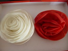 2 duftige Haarspangen