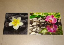 Glasbild + Druckbild