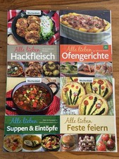 4 Kochbücher Set Alle lieben