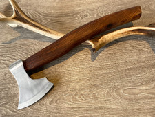 Wurfaxt Wikinger Mittelalter Axt geschmiedet Bartaxt Beil Kelten Wurfaxt Larp 13