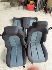 MERCEDES BENZ CLK W208 INNENAUSSTATTUNG SITZE MIT TÜRPAPPEN IN GRÜN