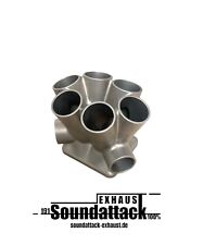 Edelstahl Feinguss Sammler collector 6cyl. Krümmer Auspuff Turbo T4 Twinscroll