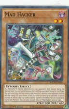 YUGIOH CARD 3 X MAD HACHER