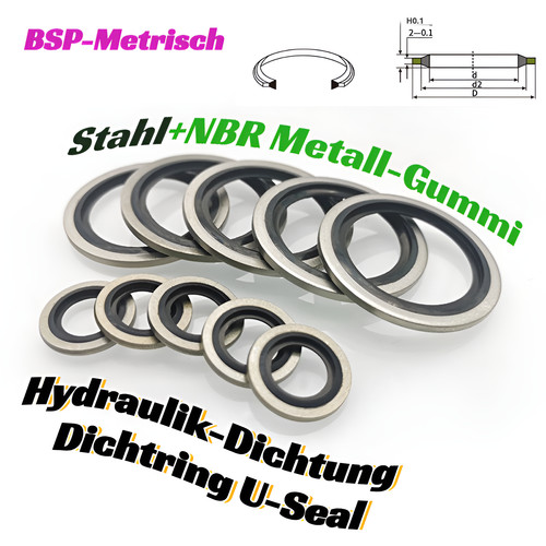 Dichtring seal stahl nbr - dichtring, stahl+nbr