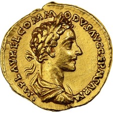 Commodus, Aureus, 177, Rome