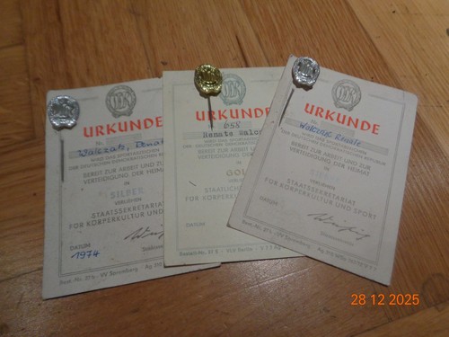 Ddr abzeichen orden mit - abzeichen/orden,