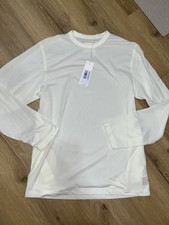 Y-3 adidas Longsleeve Langarmshirt Basic Weiß Herren gr S NEU Longsleeve Over