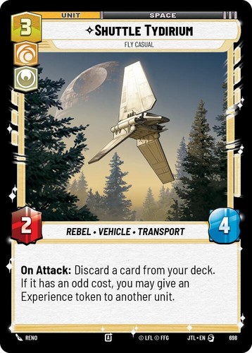 Swu shuttle tydirium fly - swu,