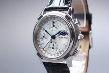 Seltene [N NEUWERTIG] Louis Erard Complication Valjoux 7760 Mondphase 37mm He...