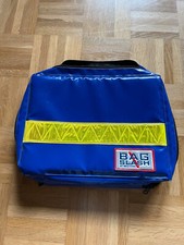 Fronttasche BagSlash mini für Zoll AED blau gelb