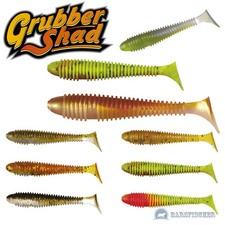 KONGER GRUBBER SHAD, DROP SHOT LURES, JIG GUMMIKÖDER, GUMMIFISCHE, RAUBFISCH NEU