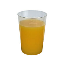 Mehrwegbecher aus Kunststoff 100ml 0,1l Probierbecher Plastikbecher Mehrweg