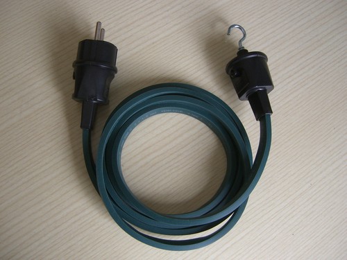 Illu lichterkette grün mit - lichterkette,
