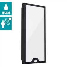 EGLO LED Außenleuchte m.Dämmerungssensor+Bewegungsmelder 3000K IP44 H:42cm EEK:D