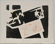 Werner Berges /Radierung /Einbildung  /1993 /Handsigniert /nur 36 Exemplare