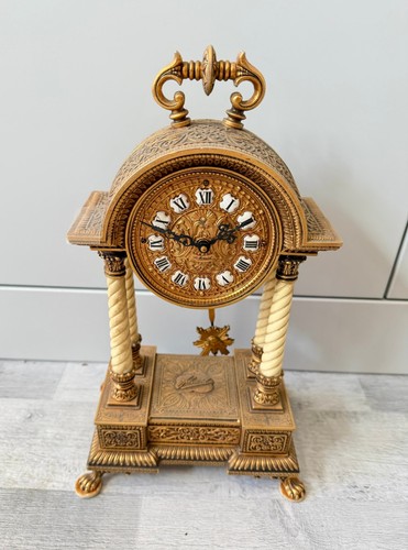 Vintage schmid kaminuhr - schmid,