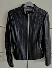 Stilvolle Damen Lederjacke - Lammnappa - Gr 40 - guter Zustand - schwarz