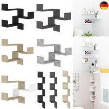 1/2x Eckregal Eck Wand Regal