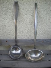 2 Stück Schöpfkelle 1 x Grömo Rostfrei Suppenkelle Kelle Edelstahl