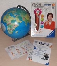 tiptoi Stift & Globus interaktiv als Set, 1A Zustand Gebraucht 