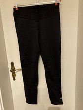 schwarze Radsport Hose Gr. 38 von Crane Vorne Gummierte Neu