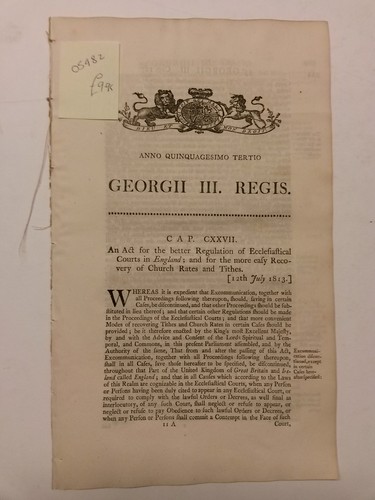 George iii act for better - george,