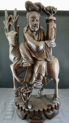 Hartholz figur china 1860 - china, /