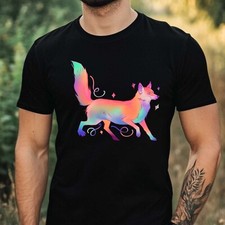 Herren T-Shirt Fuchs Motiv