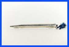 German made PENCIL 900 silver art deco, FEND 95 mm short, for diary or lady bag