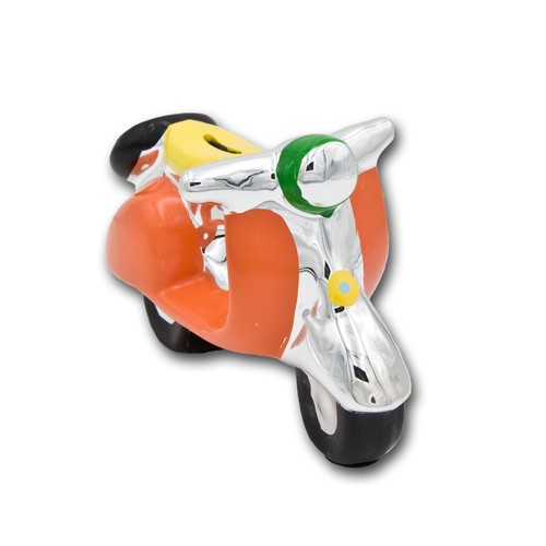 Spardose roller aus porzelan - "roller",