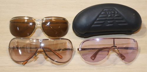 Vintage sonnenbrillen set - 3x,