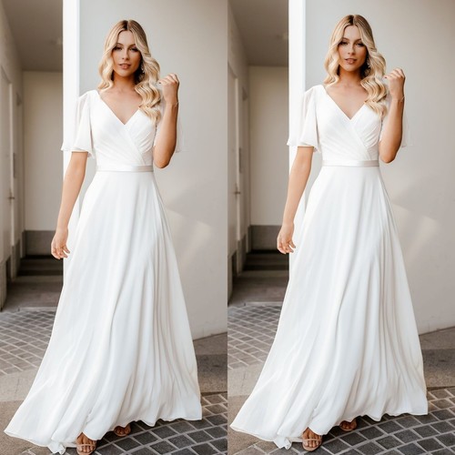 2026 chiffon brautkleider mit - 2026,