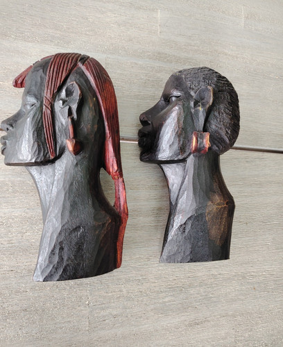 Tansania holz kopf skulptur - holz,