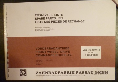 Vorderachse - zf,