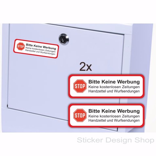 2er set bitte - keine, werbung