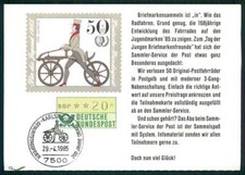 BRD GEWINNSPIELKARTE 1986 ATM