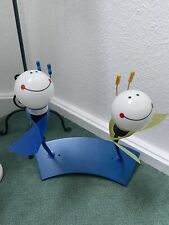 Haba Glühwürmchen Deckenlampe Lampe blau Holz Kinderzimmer